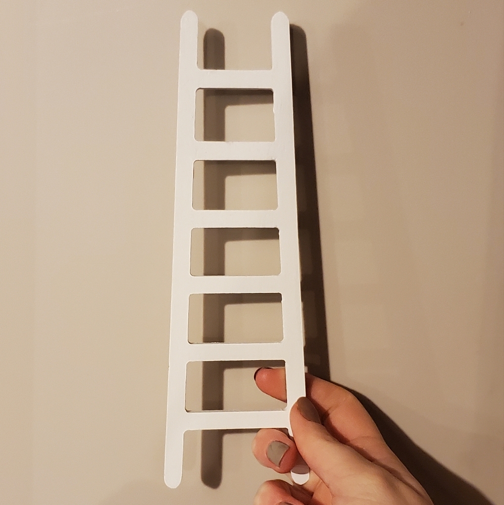 Little white ladder
